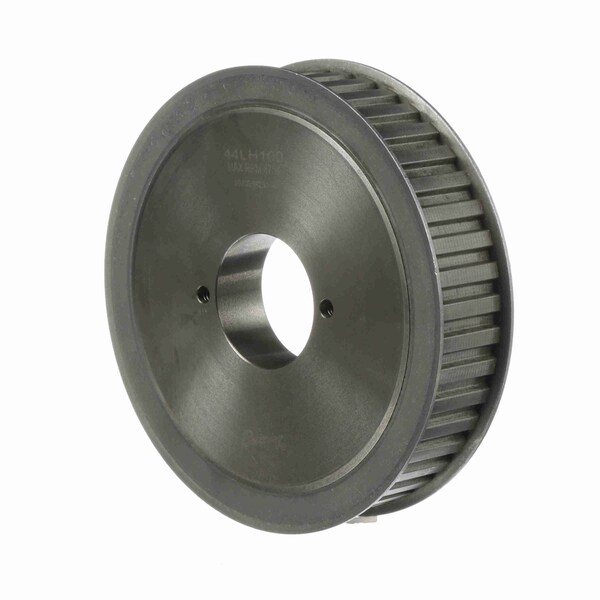 Steel Bushed Bore Gearbelt Pulley, 44LH100